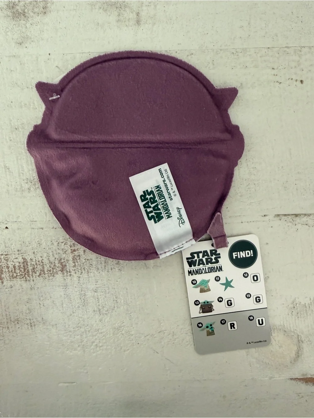 NWT Star Wars Grogu Plush Fidget Find